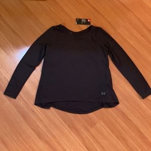 Under Armour Heat Gear Cut Out Long Sleeve Shirt